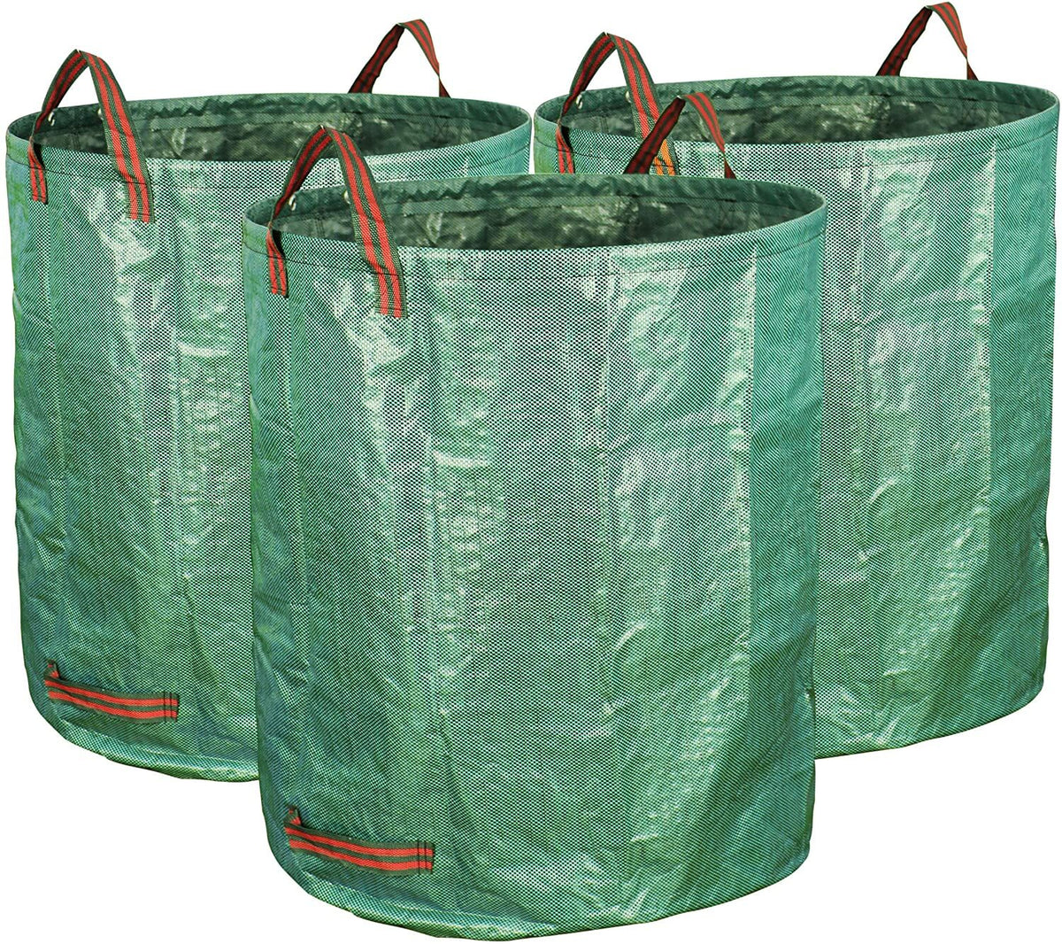 1-3Pack 72 Gallon Garden Leaf Bags Reusable Yard Lawn Waste Bag 4