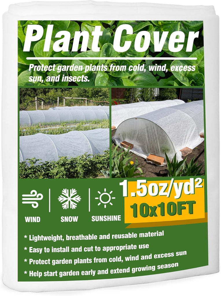 Gardzen 1.5 oz Plant Covers Freeze Protection