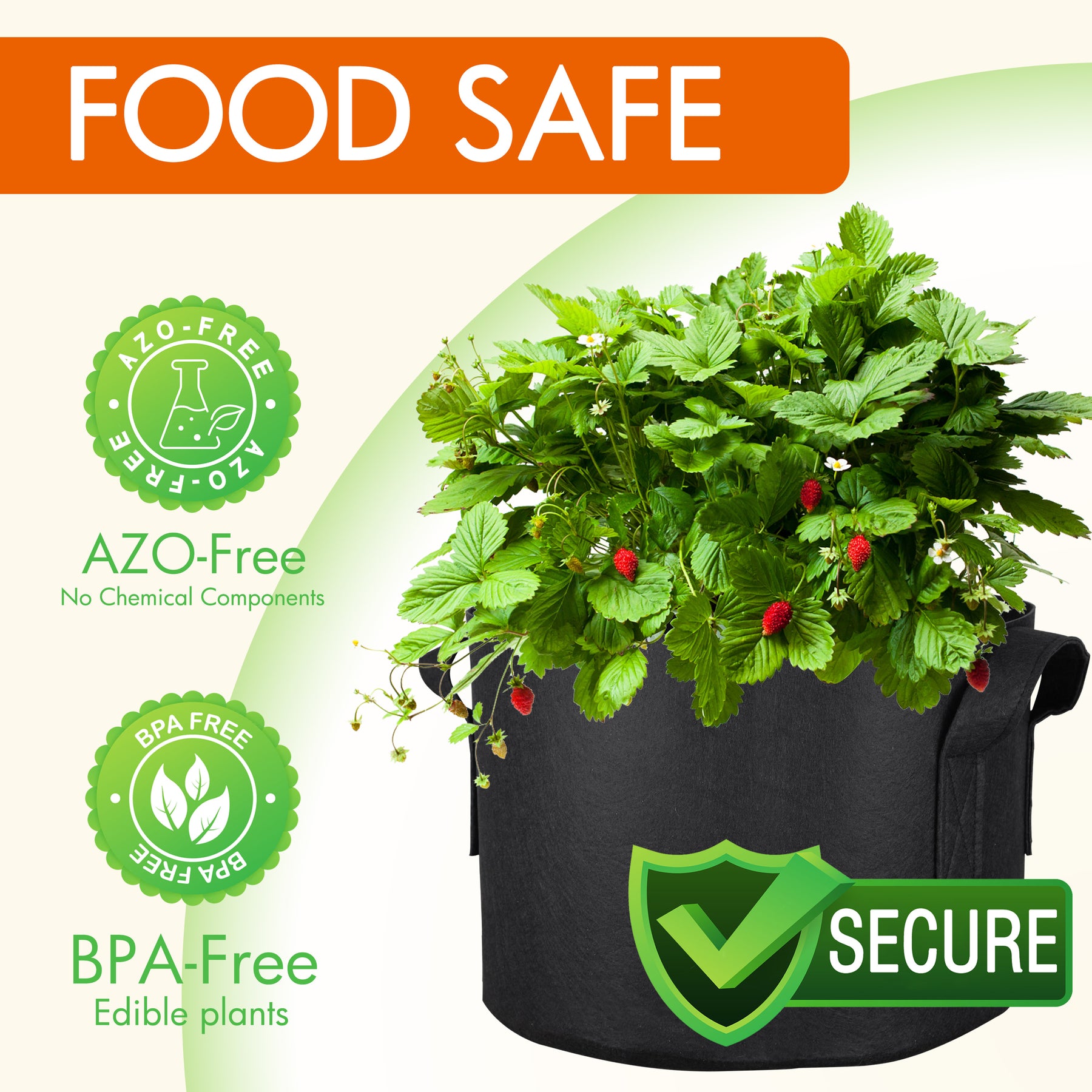 best grow bags for weed plants Gardzen 10 Packs Grow Bags