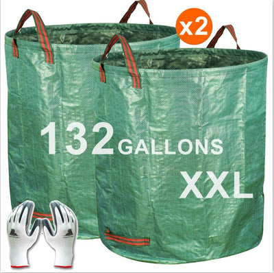 Gardzen 3-Pack Lawn Leaf Bags
