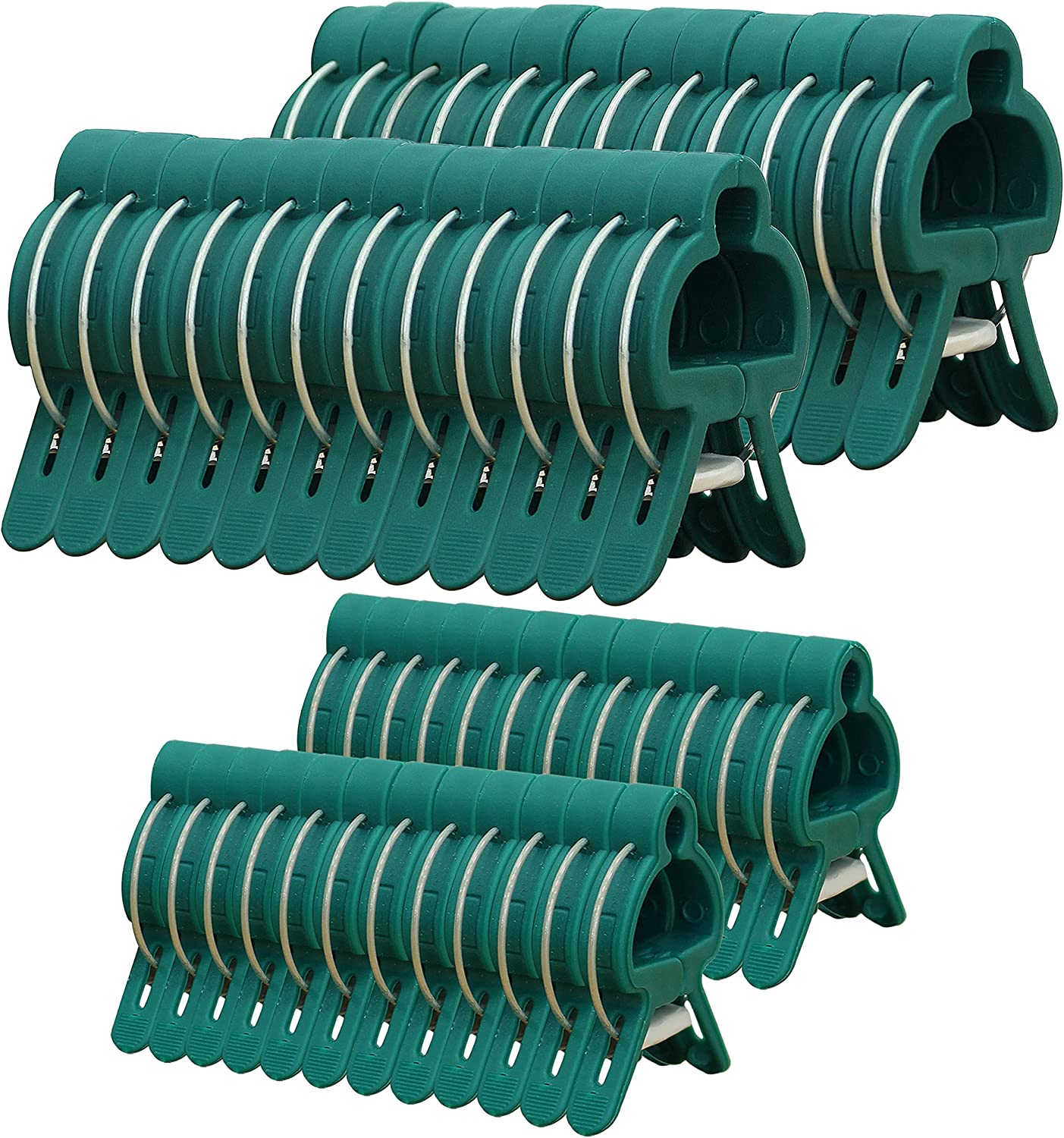 secured plastic plant clip Gardzen Plant Support Clips